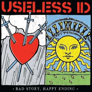 Useless ID - Bad Story, Happy Ending - Limited Red & White Splatter LP